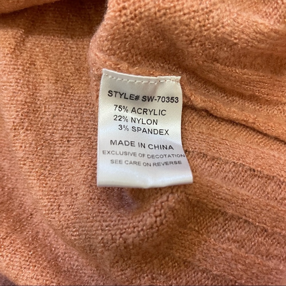 Uniq Back Lacing Slouchy Sweater - Picture 7 of 7